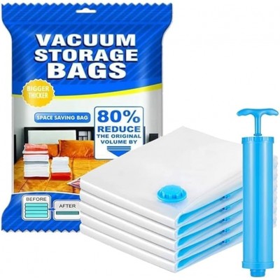 باكت 5 أكياس تخزين بتفريغ الهواء Vacuum Storage Bags