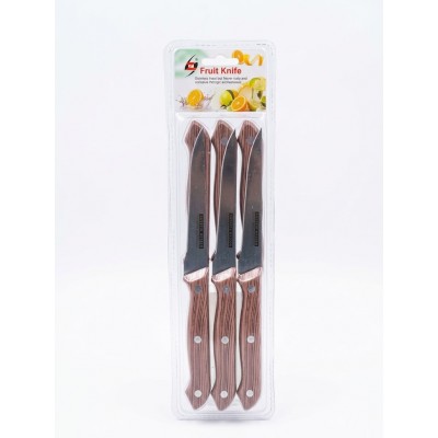 طقم سكاكين 6 قطع FRUIT KNIFE طقم سكاكين 6 قطع FRUIT KNIFE