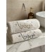 باكت فوط مطرزه ٢ فوطه 30*30 سم باكت فوط مطرزه ٢ فوطه 30*30 سم