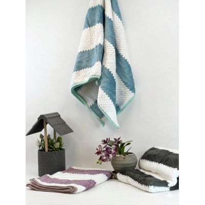 فوطة ميكروفايبر striped