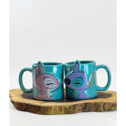 طقم مجات ستيتش وأنجل - كوبين معاً