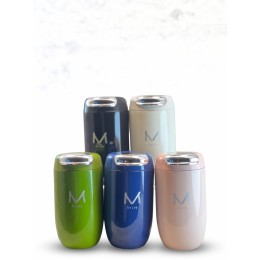 M Enjoy Stainless Steel Coffee Mug سعة 400مل