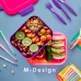 لانش بوكس M-design مقاس 2.1 لتر