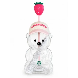 Starbucks Bear Glass مج ستاربكس زجاجي (591ml)