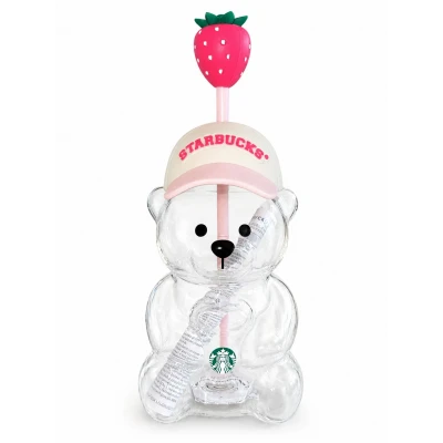 Starbucks Bear Glass مج ستاربكس زجاجي (591ml)